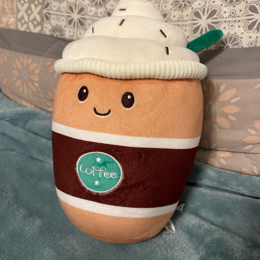 Smoochy Pals New 12” Coffee Plush